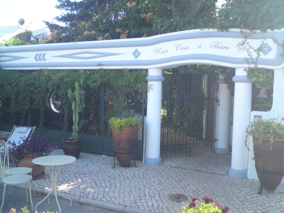 Der Eingang vom Hotel Hotel A Beira Sol