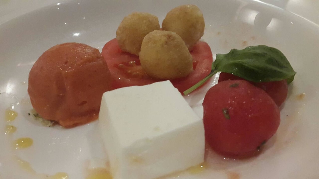 Kalte Vorspeise ALPIANA – green luxury Dolce Vita Hotel