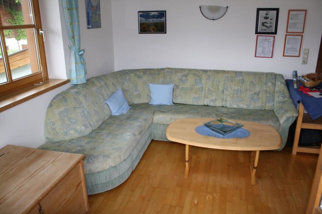 Die bequeme Couchgarnitur Appartement Waltl