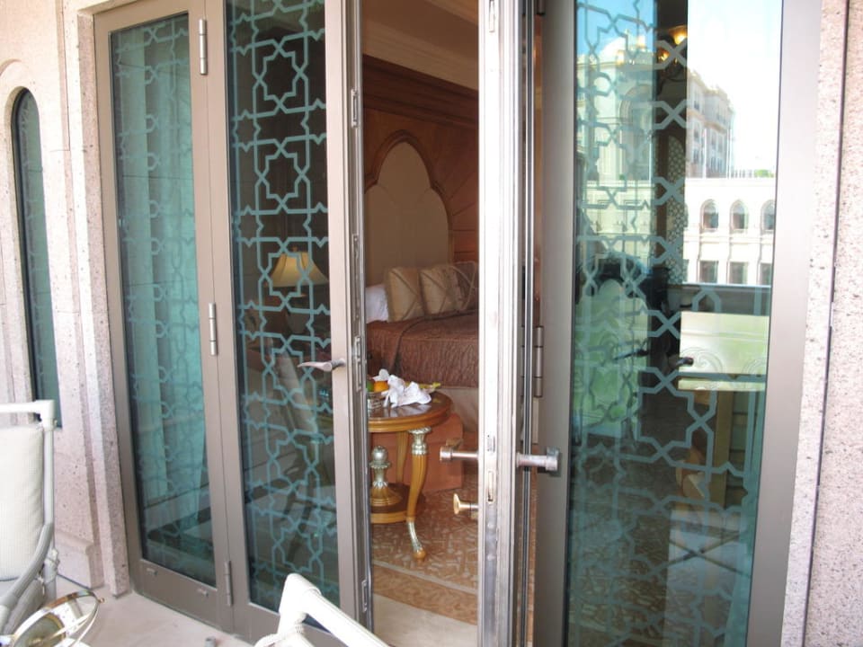 Balkontür Emirates Palace Mandarin Oriental