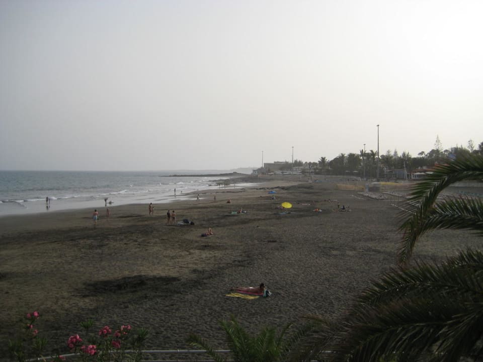 Ausblick auf den Strand vom Berg aus Corallium Beach by Lopesan Hotels - Adults only