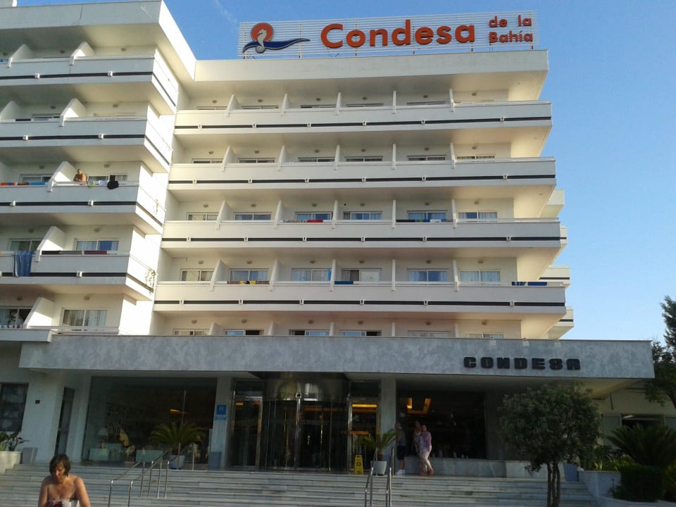 Straßen Haupteingang Hotel Condesa