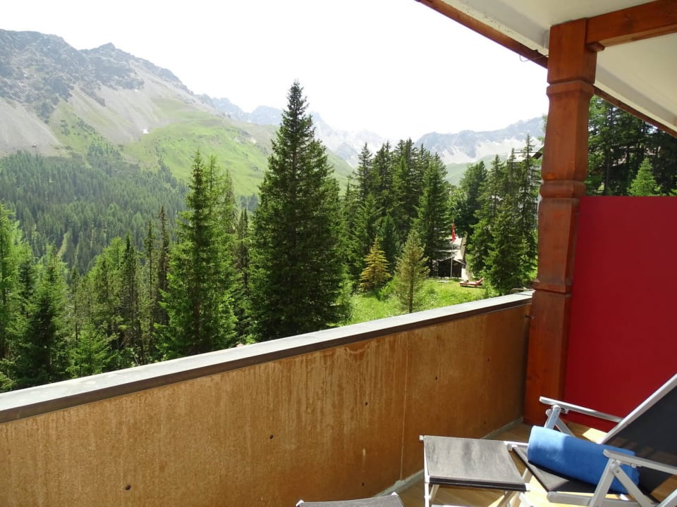 Wunderschöne Berg-Aussicht  Blatter's Arosa Hotel