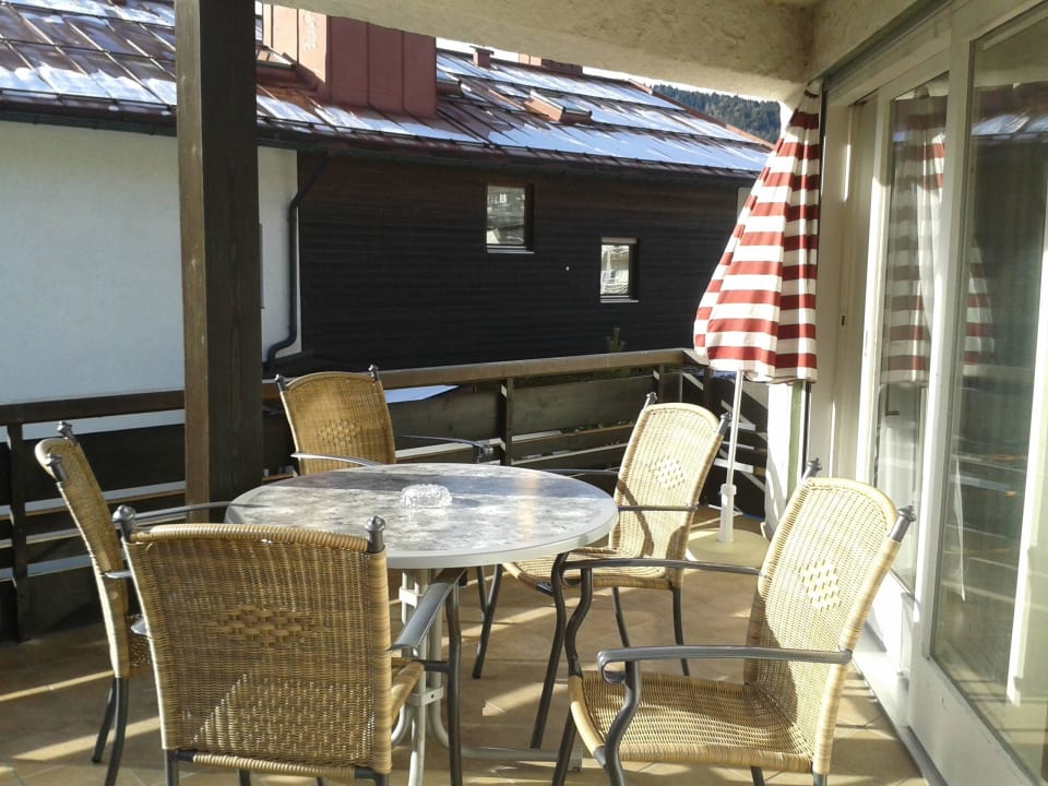 Großer Balkon Hotel Garni Gerberhof