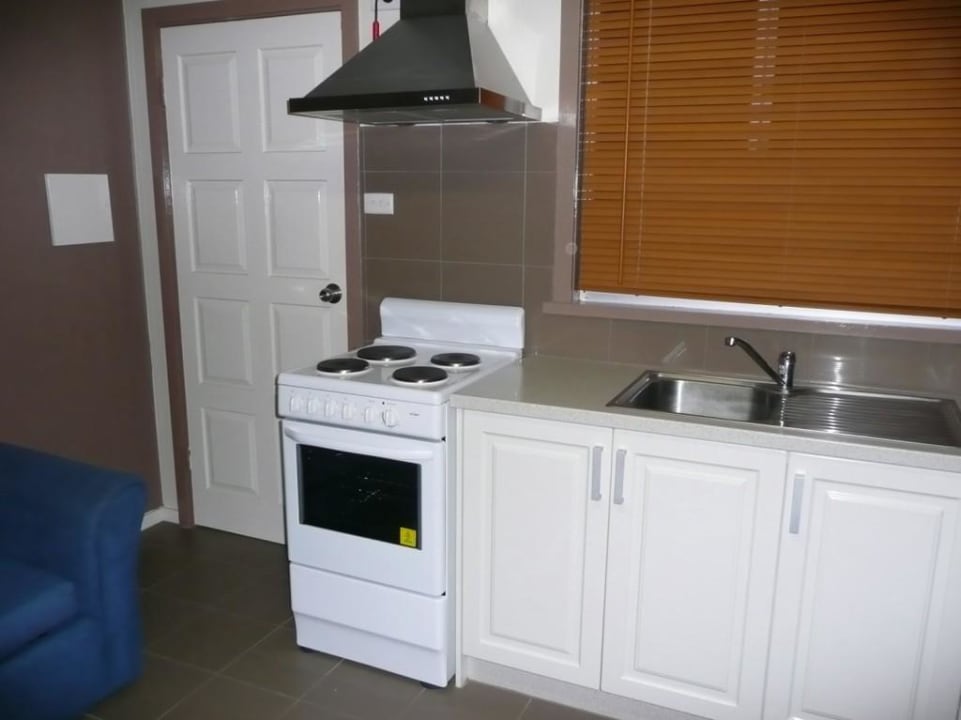 Küche und Eingang Albany Gardens Holiday Resort