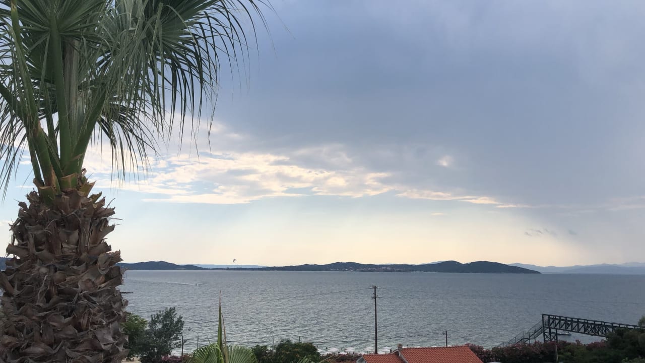 Ausblick Akrathos Beach Hotel