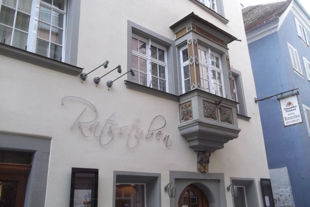 Straßenbild Hotel Ratsstuben