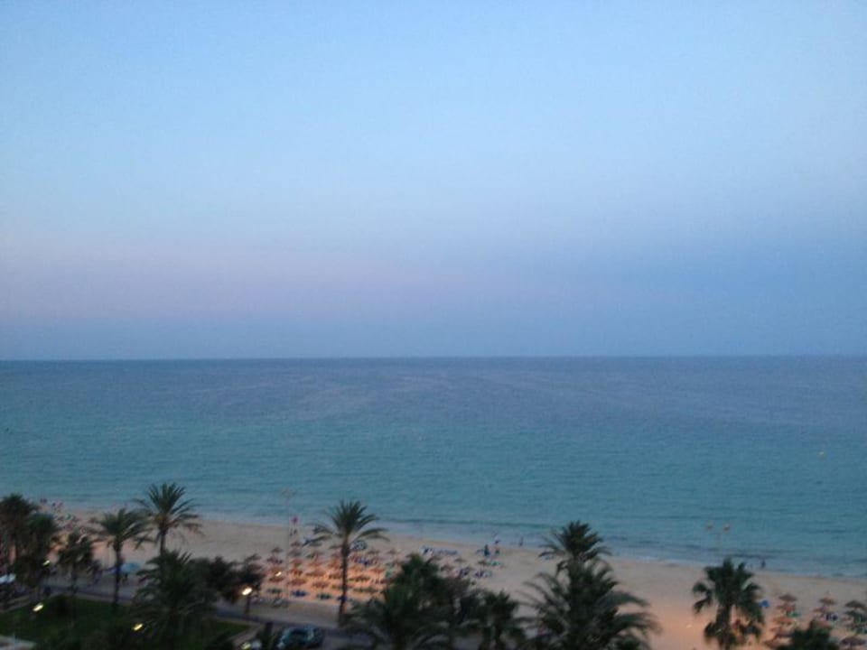 Gegen 20 Uhr  CM Playa del Moro