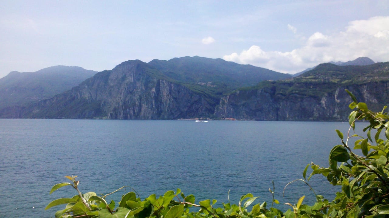 Blick vom Privatgarten Villa Smeralda