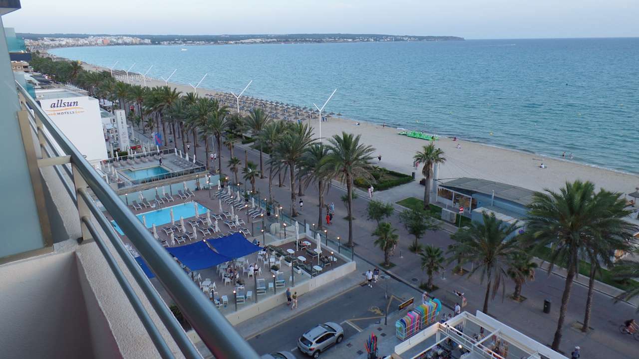 Ausblick allsun Hotel Pil-lari Playa