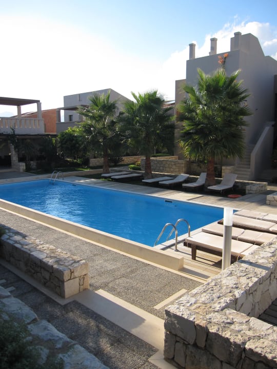 Blick zum Pool Plakias Cretan Resort