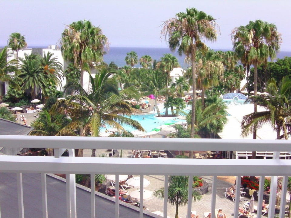 Blick vom Zimmer 4432 Hotel Riu Paraiso Lanzarote