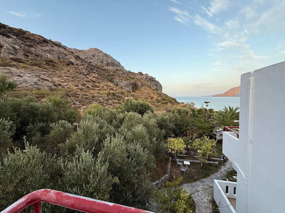 Ausblick Plakias Bay Hotel