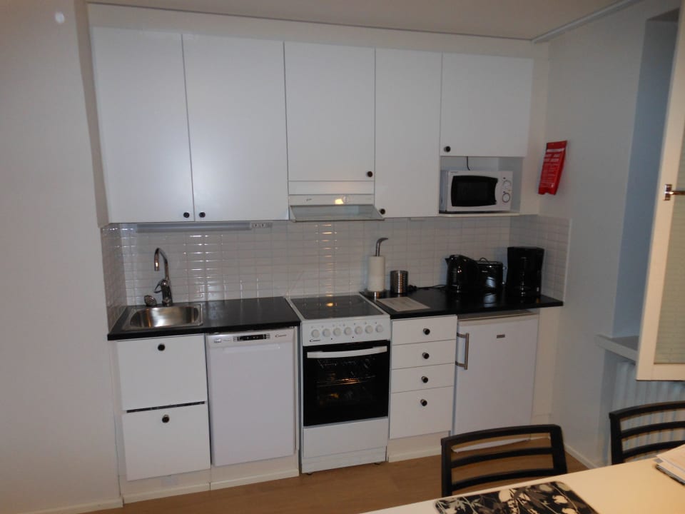 Küchenzeile Forenom Apartments Helsinki Kruununhaka