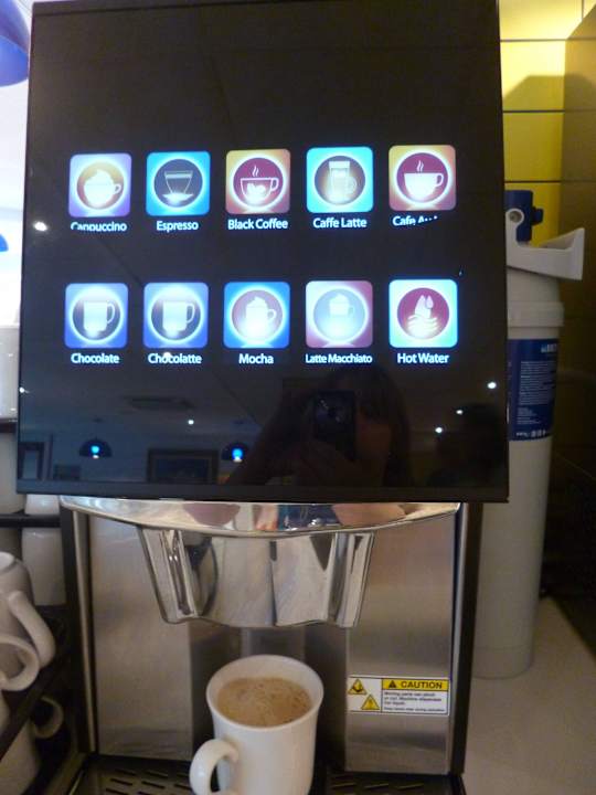 Kaffeeautomat ibis Styles London Excel