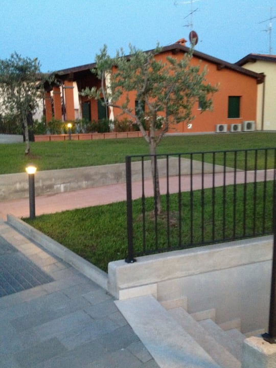 Anlage mit Tiefgarage s. Treppe Hotel Residence Barcarola