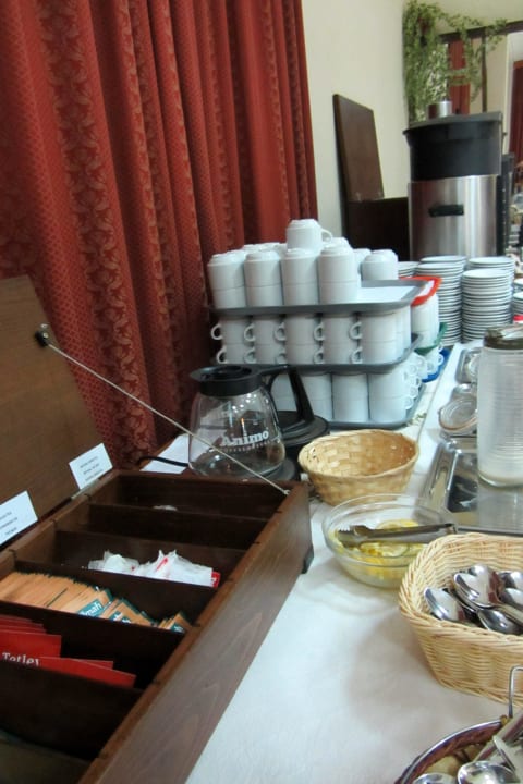 Frühstückskaffee - sehr lecker Hotel Angela Beach
