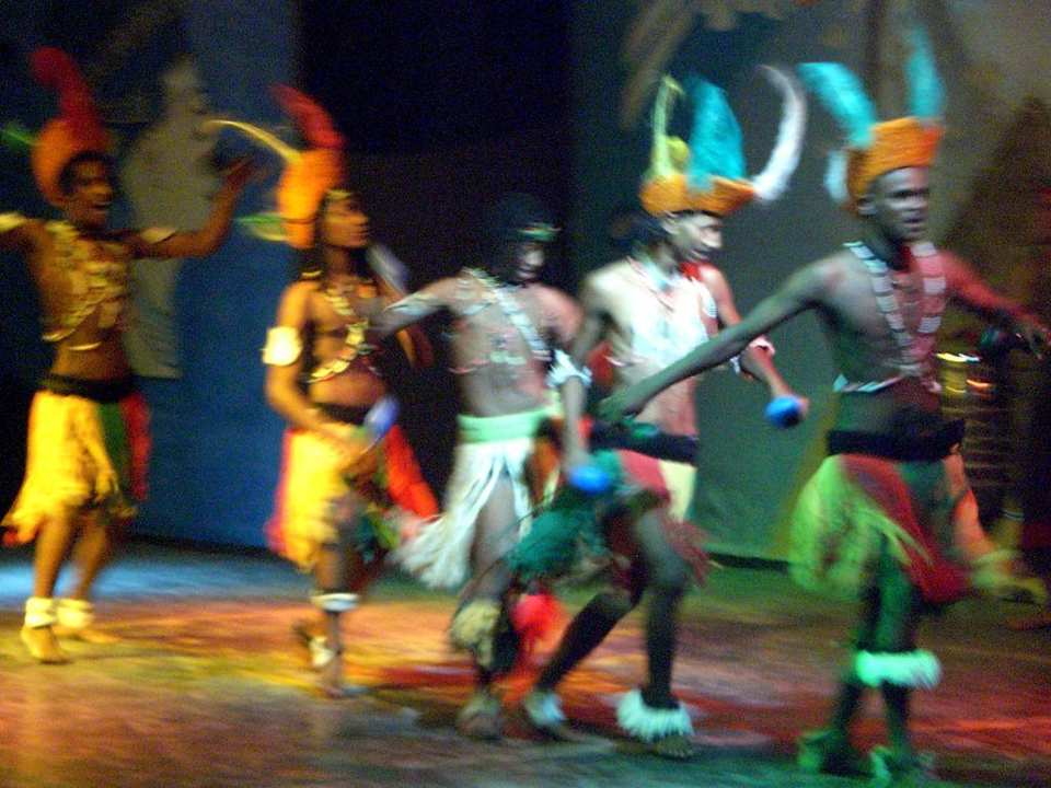 Abendprogramm in der Arena Pickalbatros Alf Leila Wa Leila Resort - Neverland Hurghada