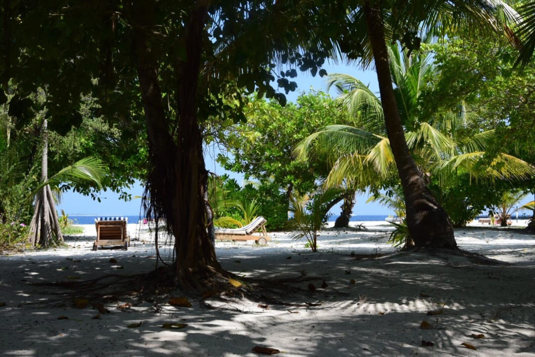 Ausblick Zimmer 109 Adaaran Select Meedhupparu Island Resort - Premium All Inclusive