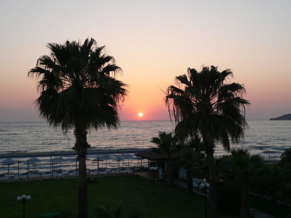 Blick vom à-la-carte-Restaurant Sentinus Hotel