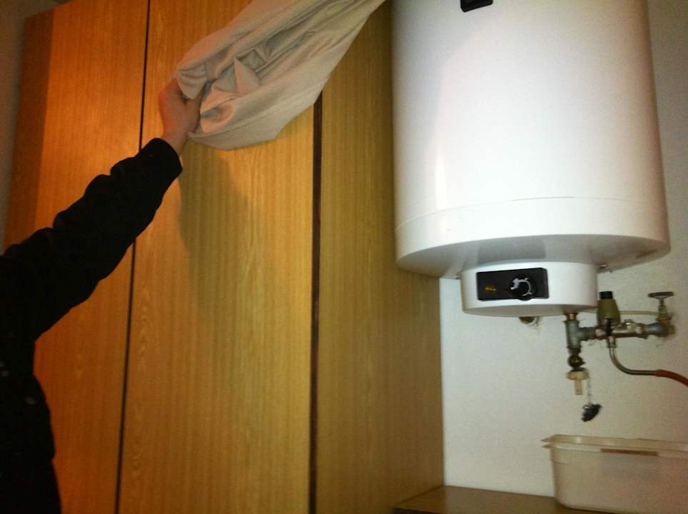 Warmwasserspeicher direkt im Zimmer Hotel Lesni Zatisi