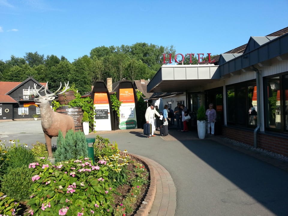 Ankunft Hotelanlage Starick