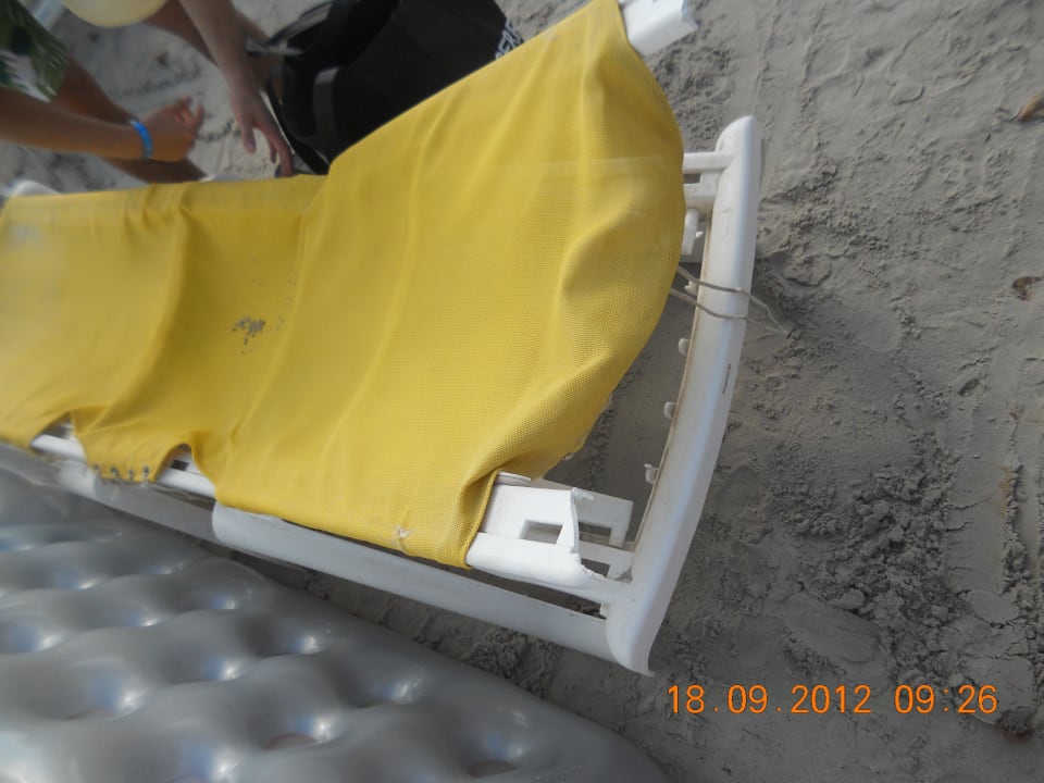 Zustand der Liege Nour Palace Resort & Thalasso