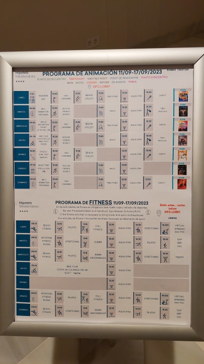 Sport & Freizeit Hipotels Mediterraneo