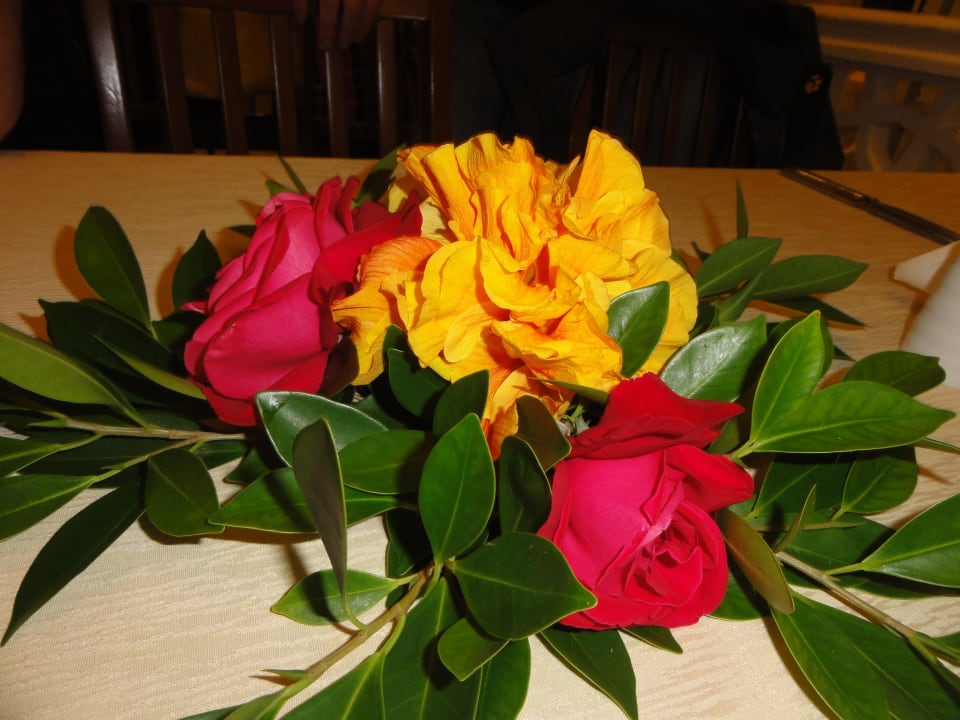 Tischdeko zum Geburtstag Ali Bey Club