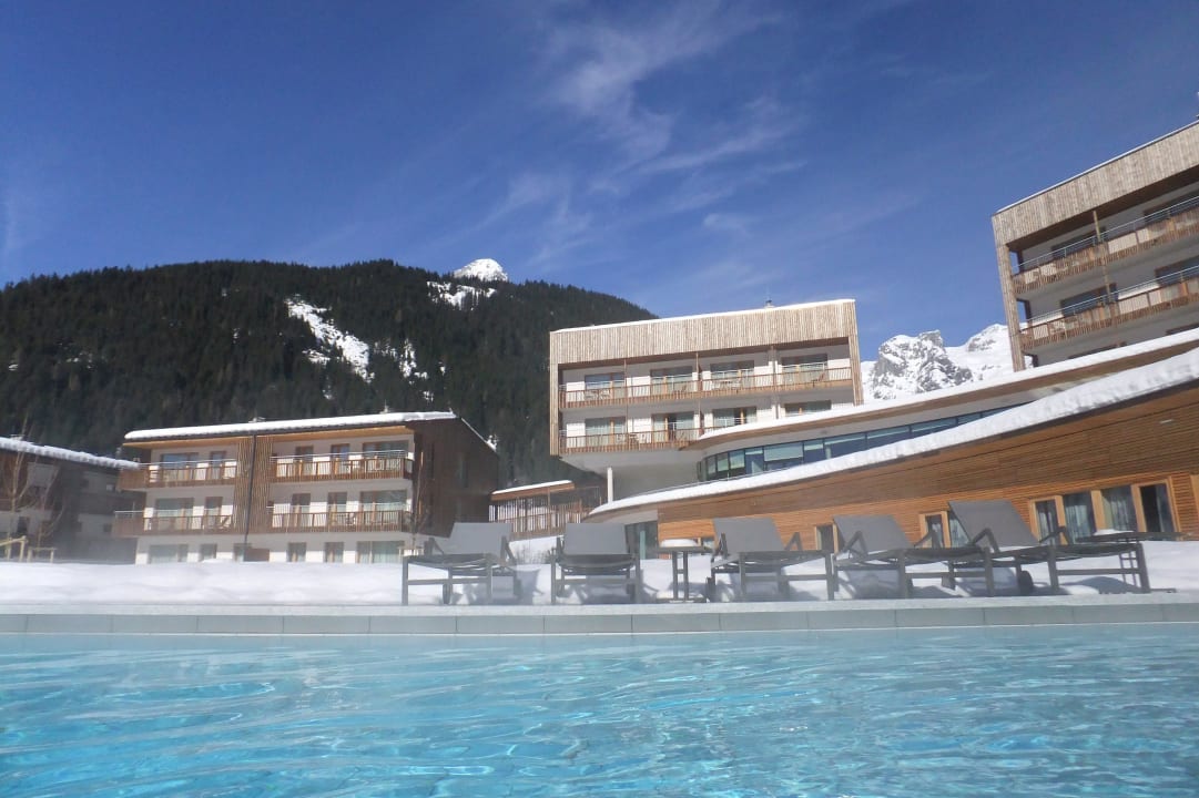 Lauwarmes Wasser, aber sehr angenehm! aja Bergresort Werfenweng