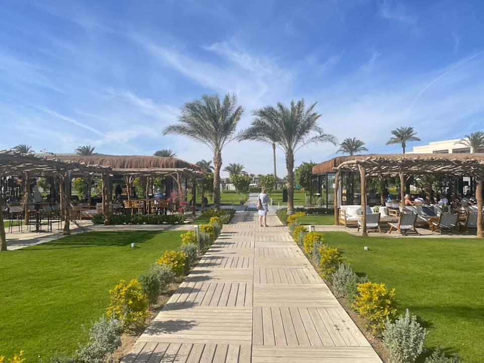 Gartenanlage Steigenberger Resort Ras Soma