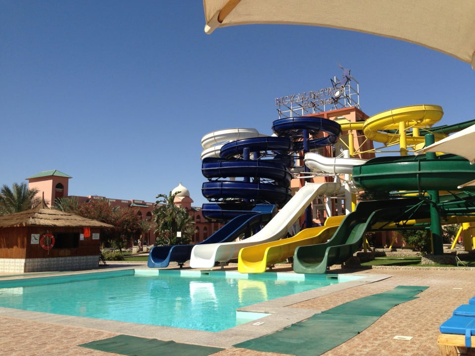 Hoteleigene Wasserrutsche Pickalbatros Aqua Park Resort - Hurghada