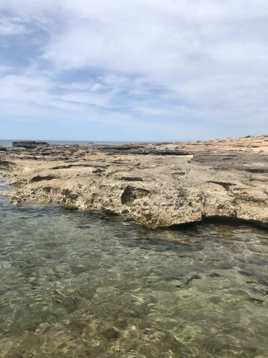 Strand Es Blau des Nord