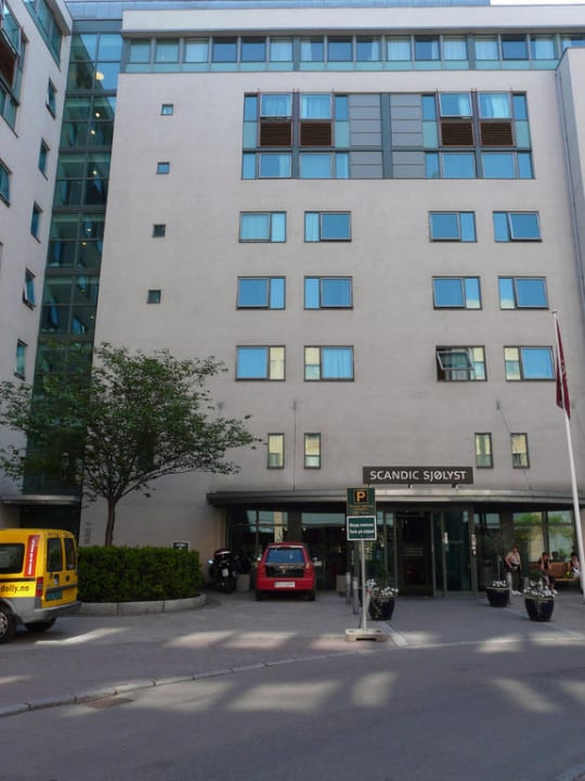 Eingang Hotel Hotel Scandic Sjolyst