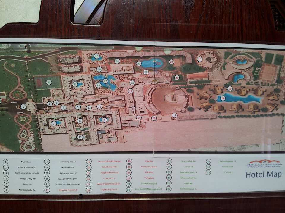 Übersicht Pickalbatros Alf Leila Wa Leila Resort - Neverland Hurghada