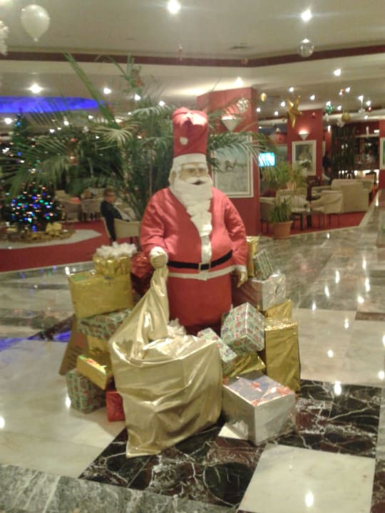 Weihnachtlich geschmückt Hotel Miramare Beach