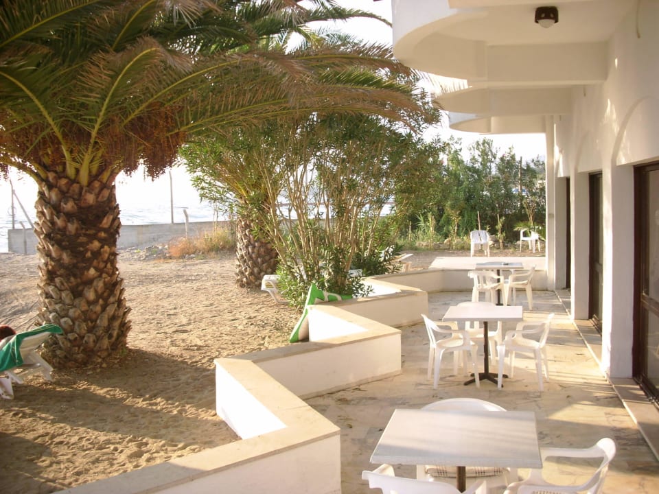 Terrasse Haupthaus Dogan Paradise Beach