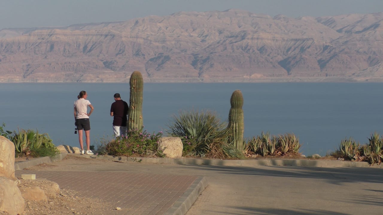 Ausblick Ein Gedi Kibbutz Hotel