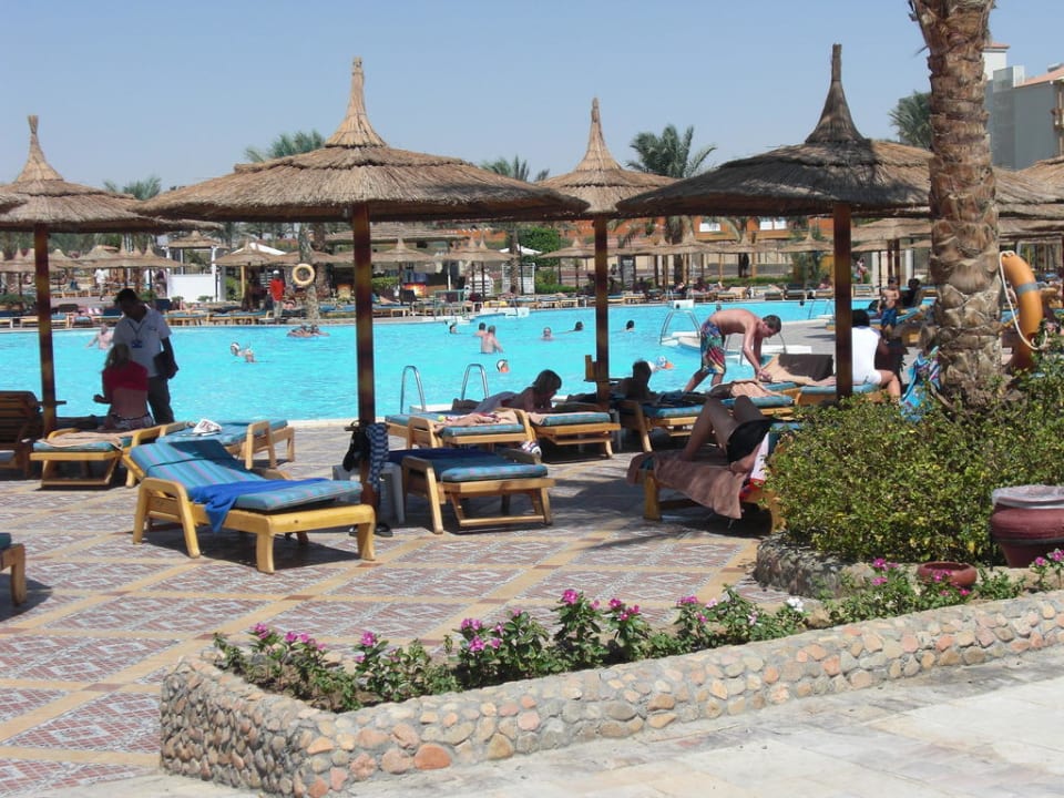 Pool am Haupthaus Pickalbatros Dana Beach Resort - Hurghada