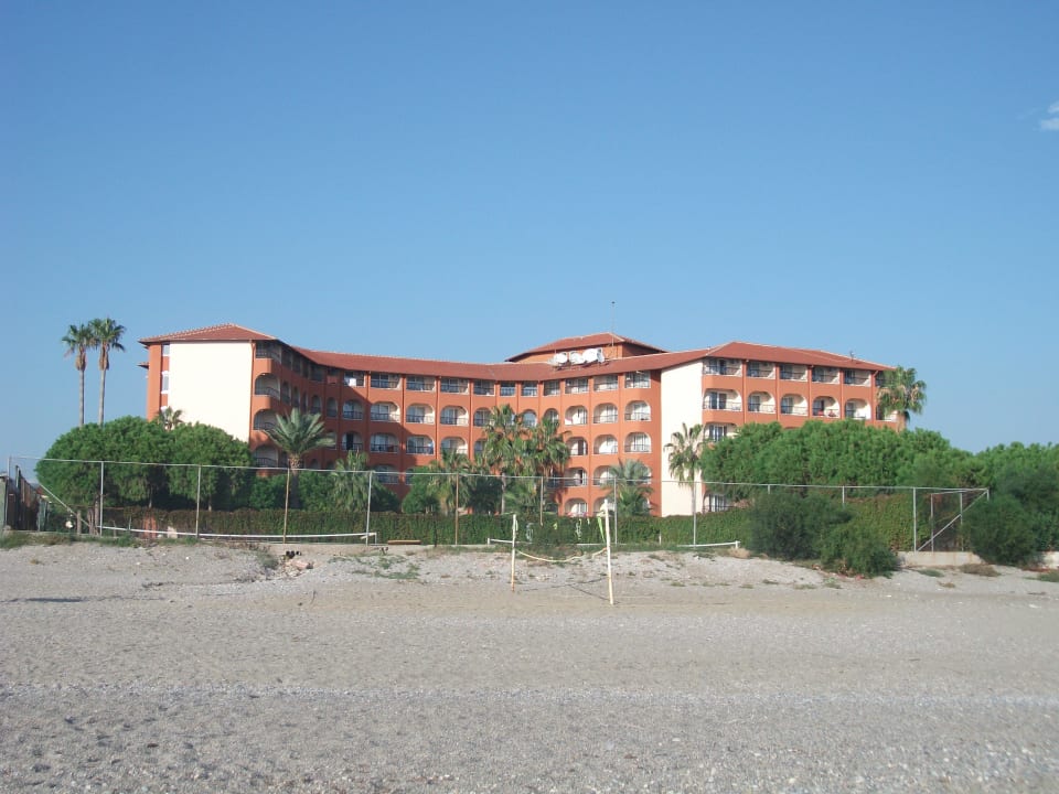 Das Haupthaus Club Turtas Beach Hotel