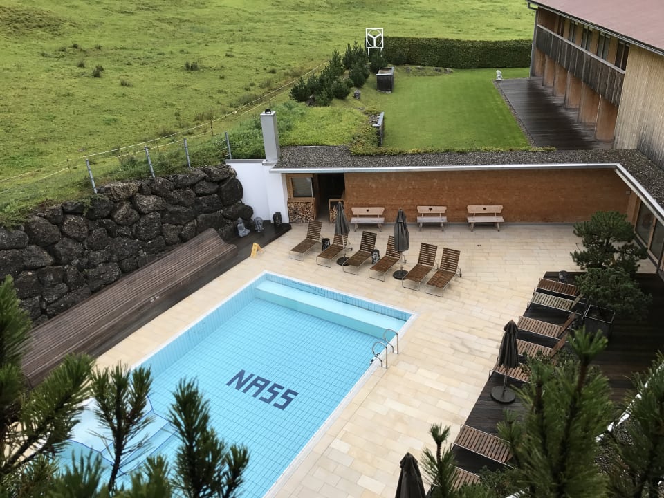 Pool HUBERTUS Mountain Refugio Allgäu