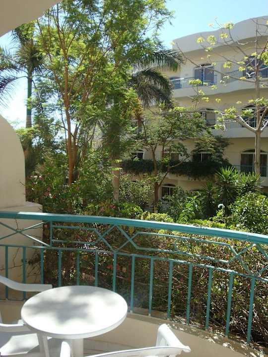 Balkon i widok na dziedziniec Bella Vista Resort Hurghada