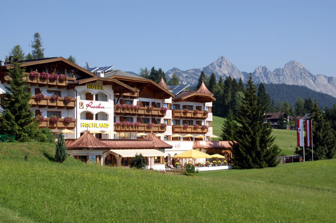 Außenansicht Hotel Residenz Hochland