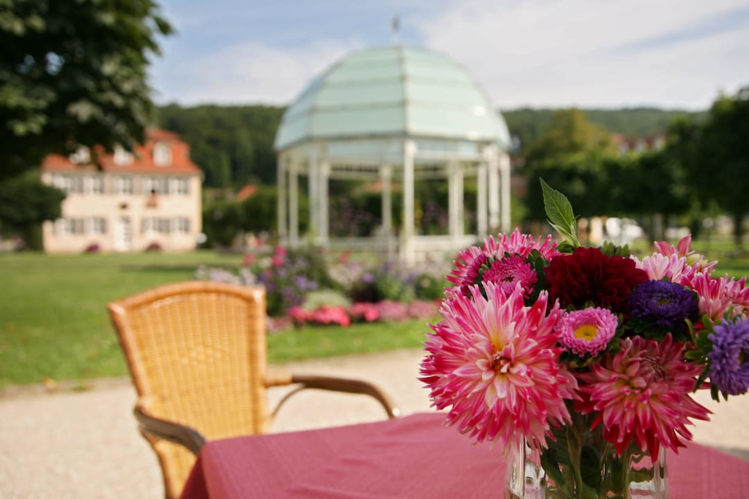Restaurantgarten Badhotel Bad Brückenau