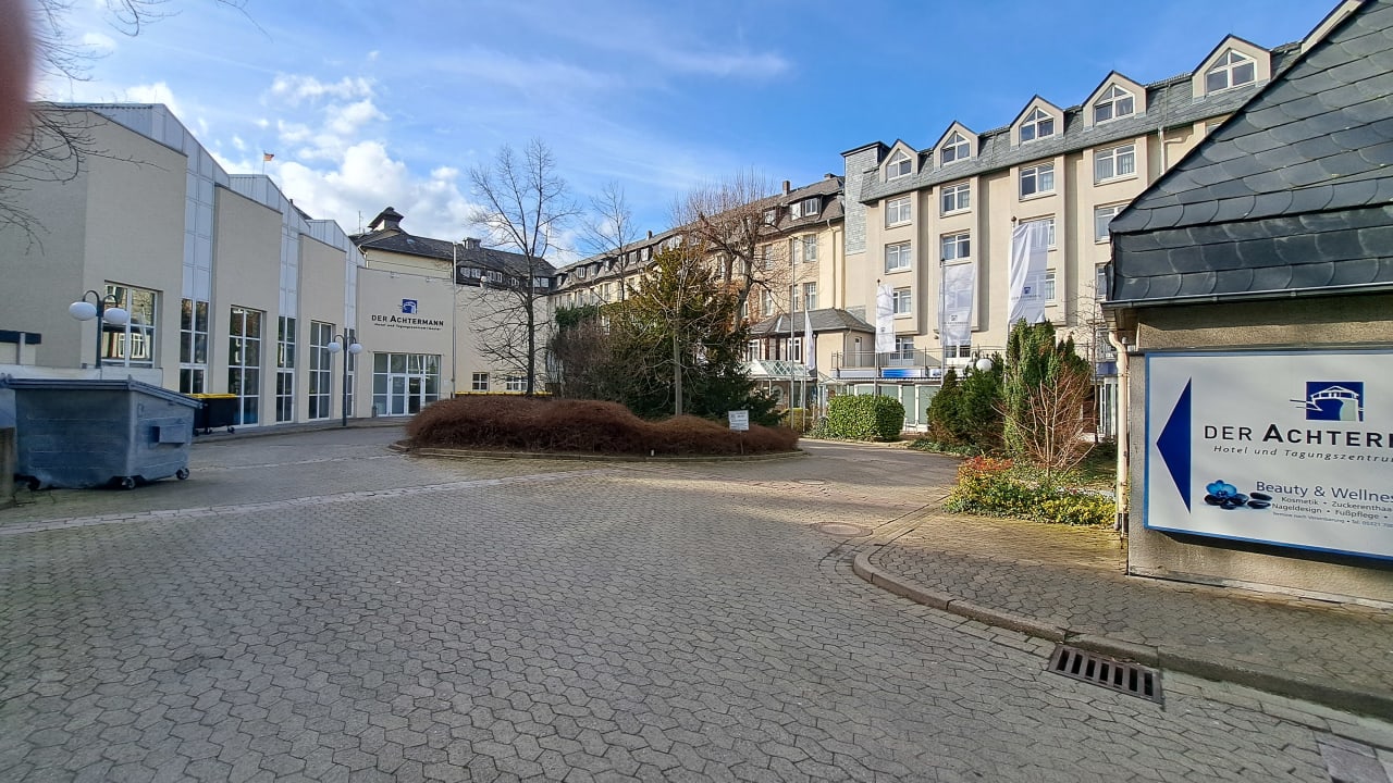 Außenansicht Hotel Der Achtermann