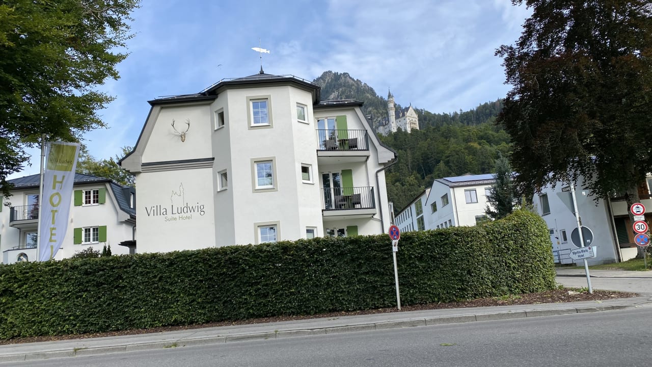 Außenansicht Villa Ludwig Suite Hotel
