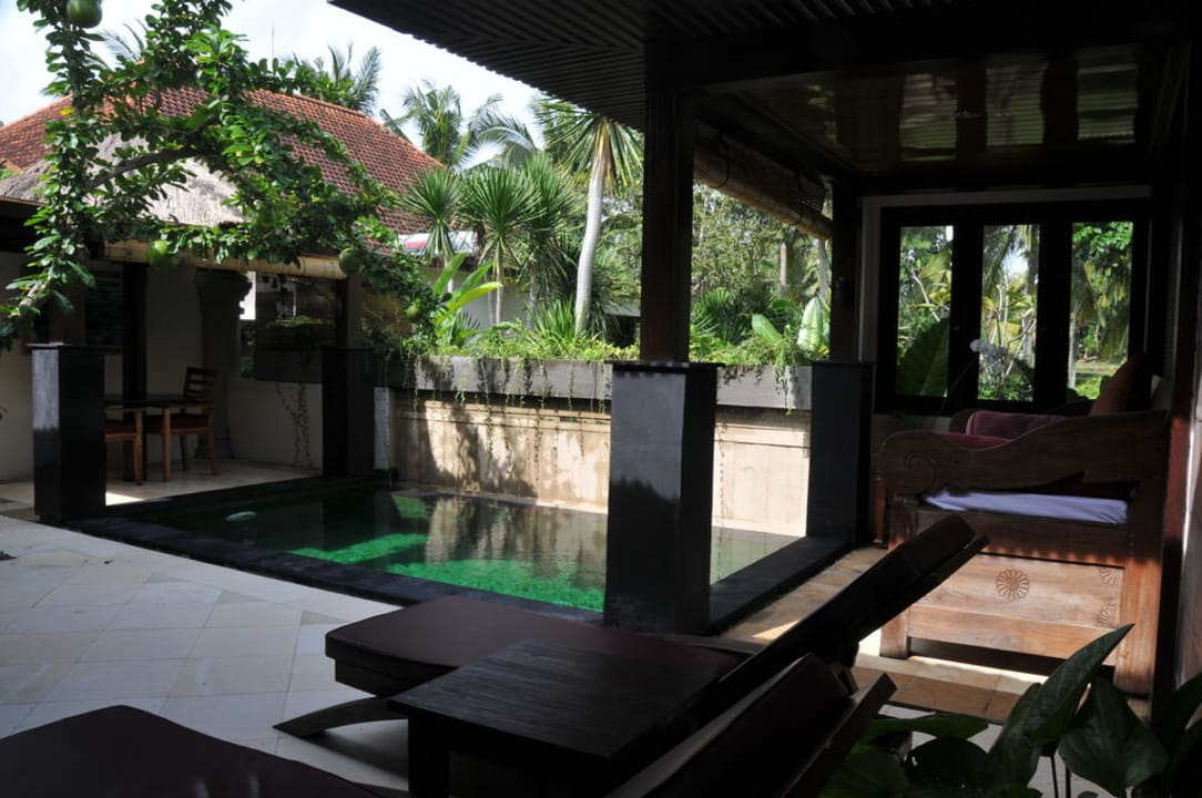 Pool der privat Villa The Ubud Village Resort & Spa