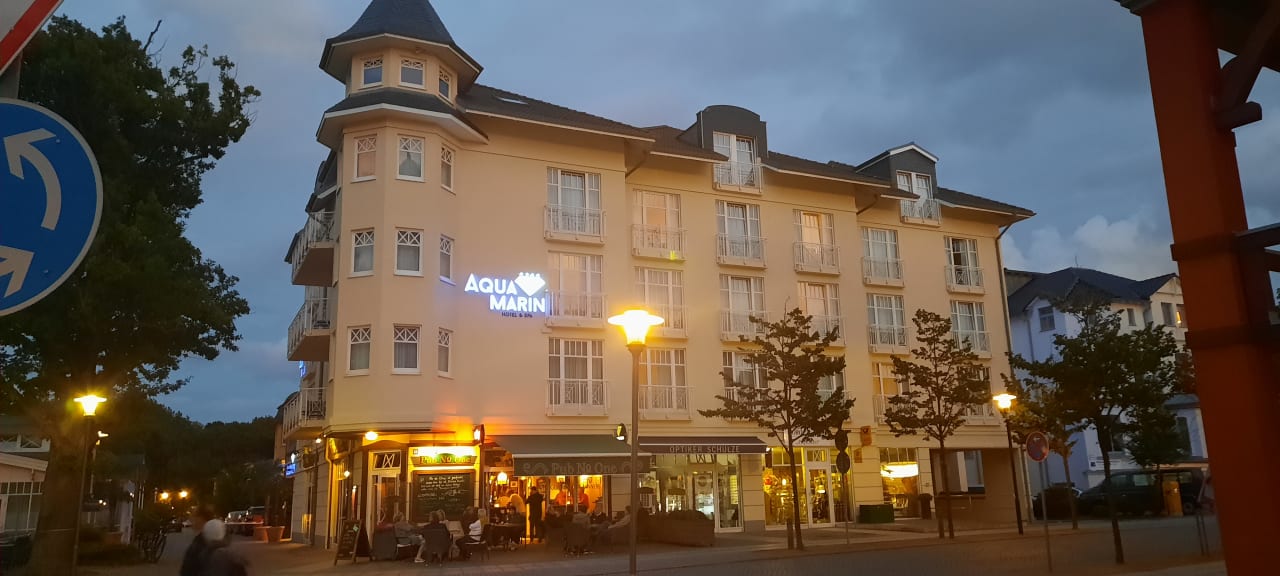 Außenansicht Hotel Aquamarin