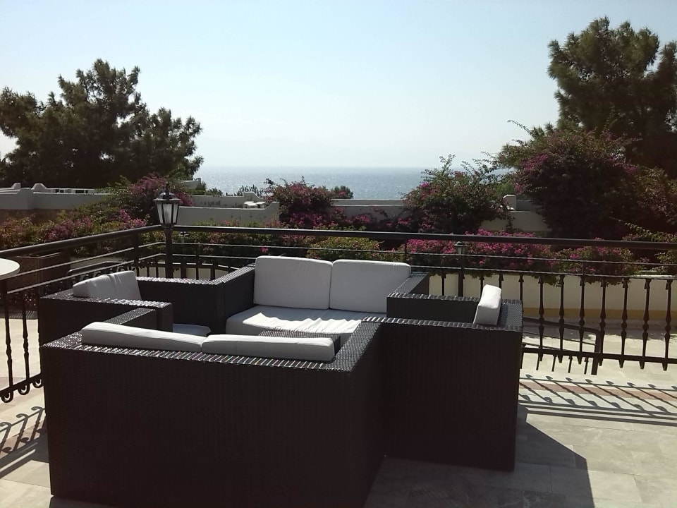 Terrasse Haupthaus Bodrum Park Resort