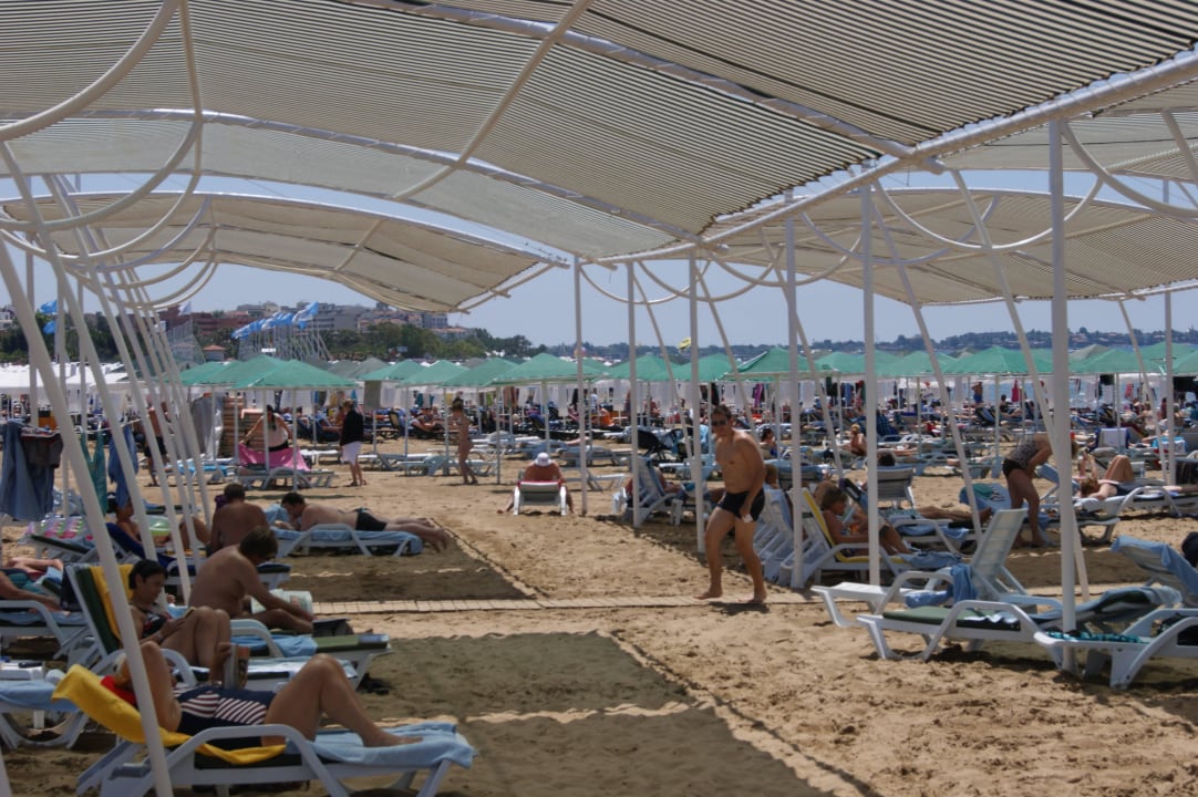 Strand mit Bedachung Sunis Kumköy Beach Resort Hotel & Spa